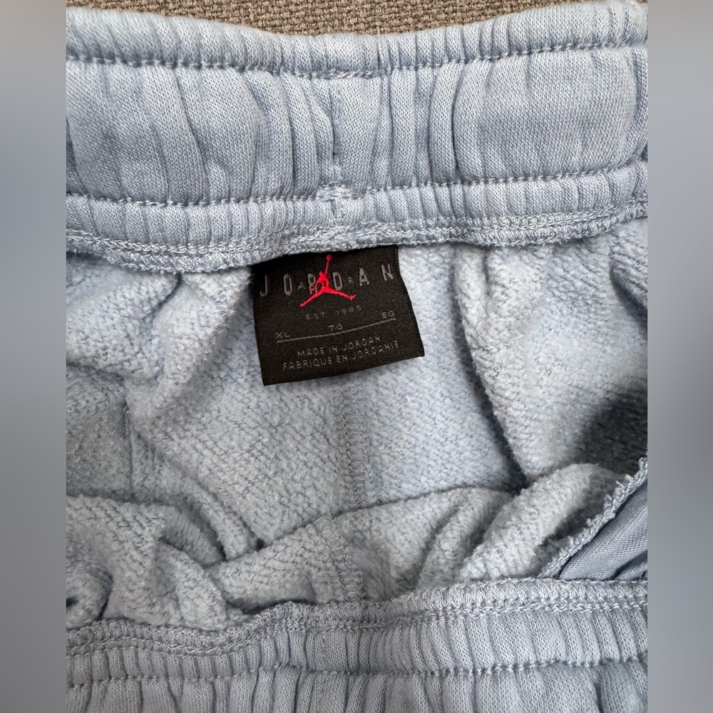 Men's Nike Jordan Brooklyn Blue Jogger Pants - Picture 4 of 9